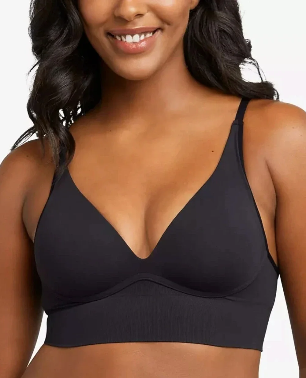 NWT Maidenform Women's XL Pure Comfort Natural Lift Wireless Longline Bra DM2316